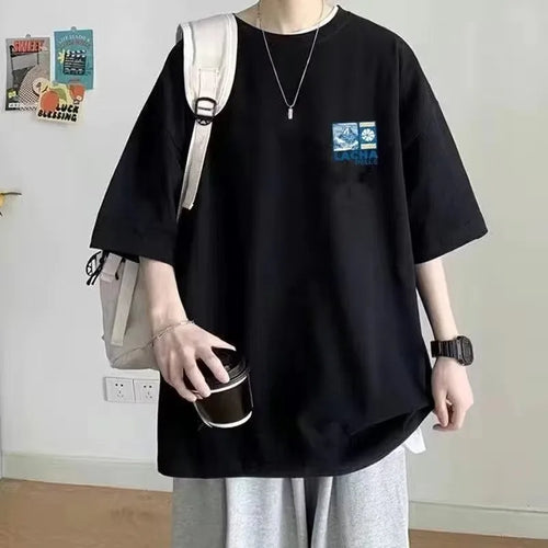 Men’s  Oversized T-Shirt – Loose Fit Streetwear