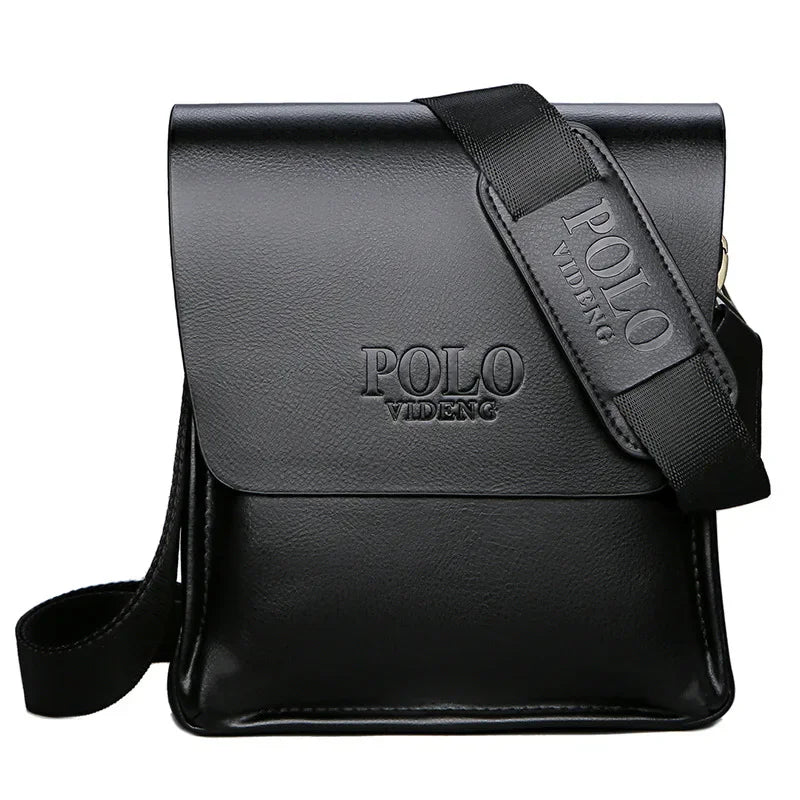 Men’s Polo-Style Single-Shoulder Bag – Leisure Business Crossbody