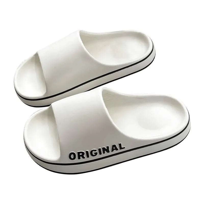 Unisex Letter Slides – Summer Beach &amp; Indoor Slippers