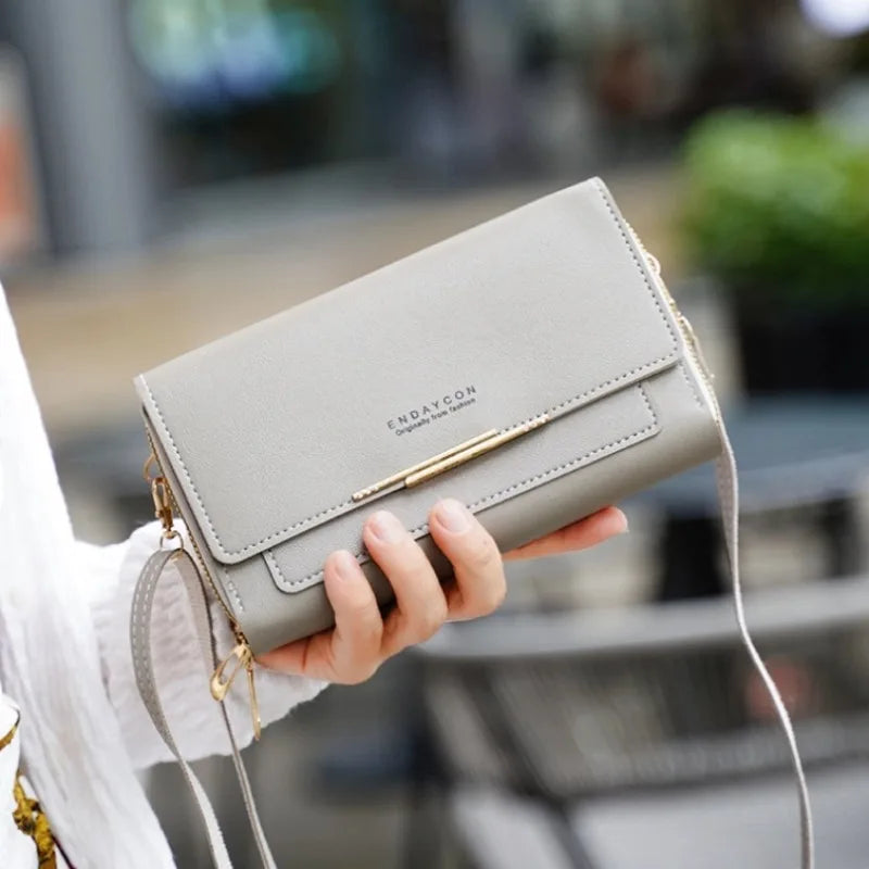 2024 Women’s Korean Multifunctional Wallet – Shoulder &amp; Clutch Bag