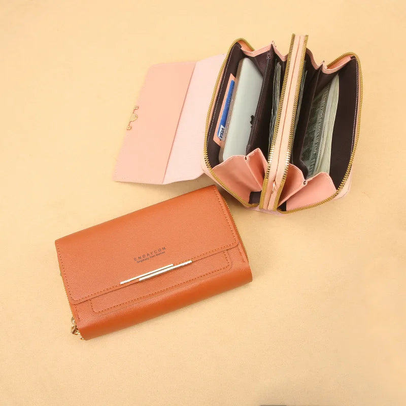 2024 Women’s Korean Multifunctional Wallet – Shoulder &amp; Clutch Bag