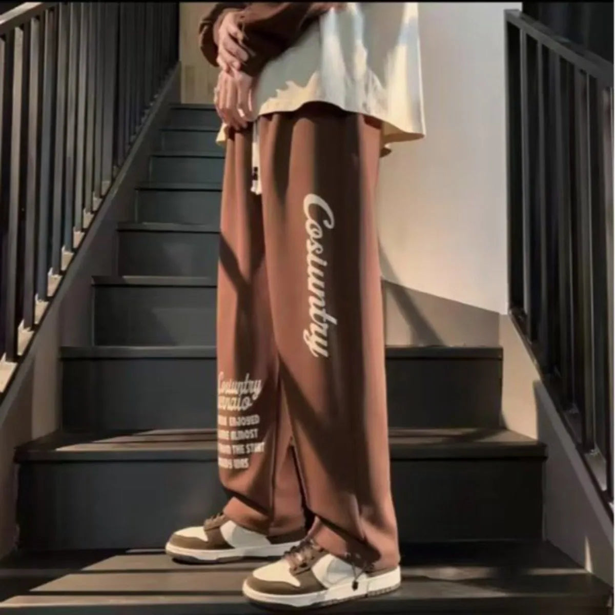 Men’s Summer Drawstring Trousers – Lightweight Comfort, Everyday Street Style