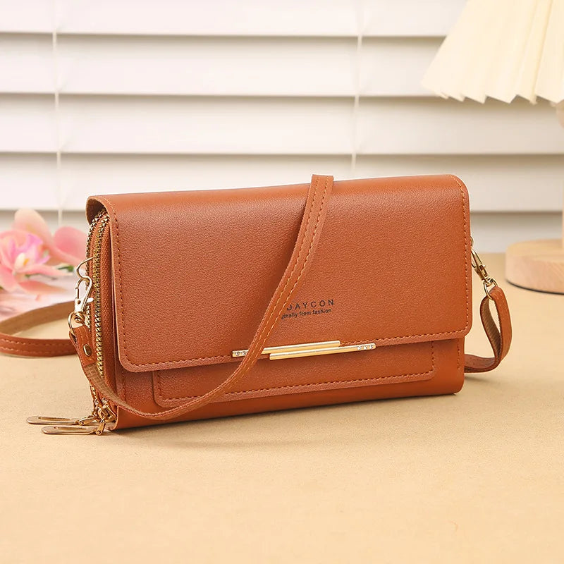 2024 Women’s Korean Multifunctional Wallet – Shoulder &amp; Clutch Bag