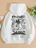 Women’s Cute Cat Hoodie – Harajuku Casual Oversized Sweatshirt