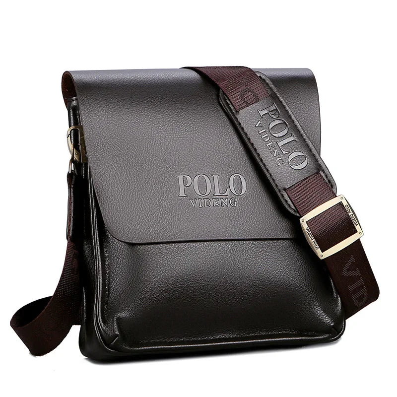 Men’s Polo-Style Single-Shoulder Bag – Leisure Business Crossbody